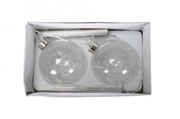 Glaskugel mit 10er LED